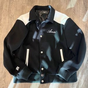 Amiri Lookalike Varsity Jacket